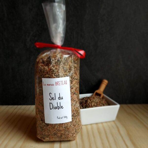 Gros sel de Noirmoutier Diable sachet 500g