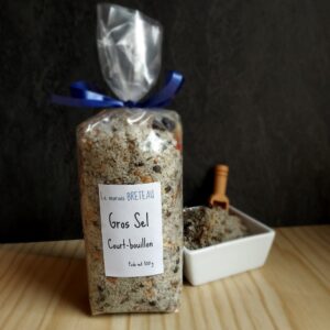 Gros sel de Noirmoutier court-bouillon sachet de 500g