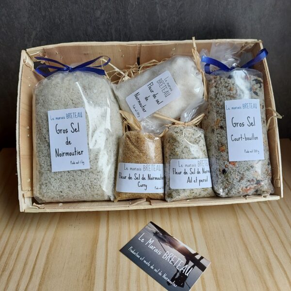 Le Marais Breteau - Production et vente de sel de Noirmoutier en Vendée 85 - Curry ail persil court bouillon