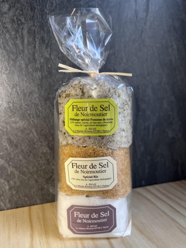 TRIO DE FLEUR DE SEL DE NOIRMOUTIER – Image 2